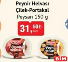 PEYSAN PEYNİR HELVASI ÇİLEK-PORTAKAL 150 G PEYSAN PEYNİR HELVASI ÇİLEK-PORTAKAL 150 G